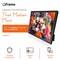 iFrame Commemorative Sports Athletics Frames I Fits 5x7 Photograph, Real Wood Black Finish, Desktop, Table Or Wall Mount I Shatterproof Plexiglass I Made in the USA